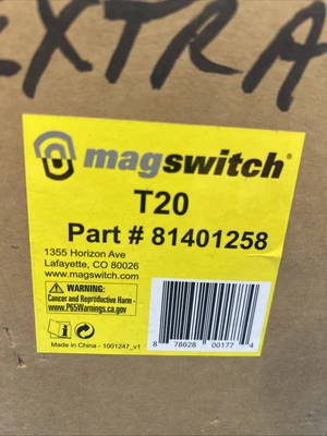 81401258 MagSwitch T20 Series NIB No Instructions Or Paper Work Fast Shipping!!