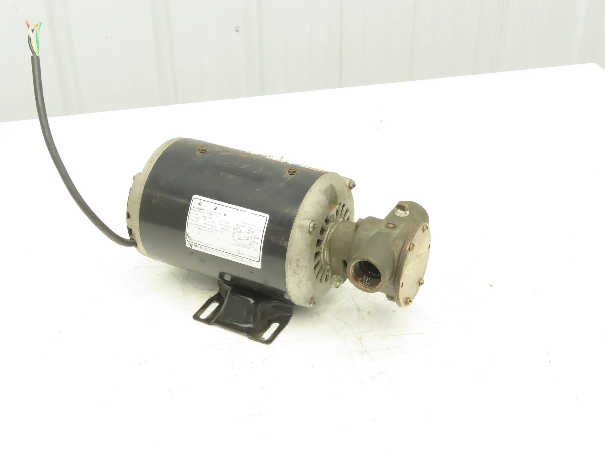 Jabsco 6053-8 Raw Water Pump Bronze Direct Coupled 1" NPT 3/4Hp 115/230V 23GPM