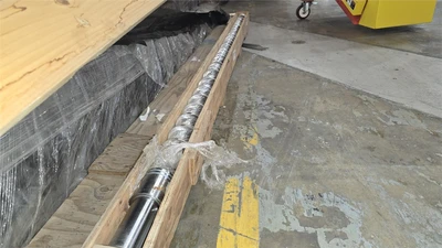 3.5" Davis Standard Screw, 30:1 L/D