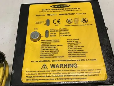 USED BANNER ENGINEERING MSCA-1