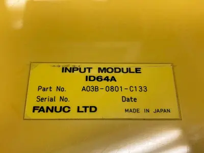Used FANUC A03B-0801-C133 PLC Input & Output Ohio US | Surplus Asset Holdings #1243796