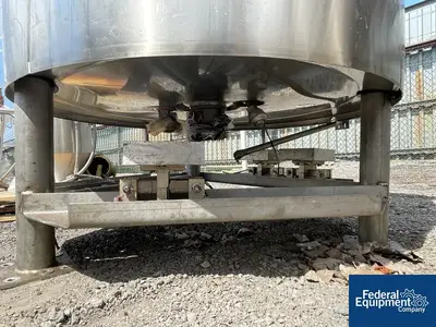 USED Lee Industries 175 Gal Lee Double Motion Vacuum Kettle, S/S, 20/100#