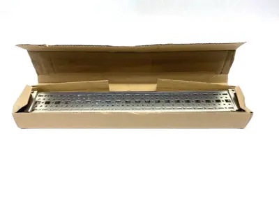 USED RITTAL SYSTEM CHASSIS TS 17 X 73MM NO ASSEMBLY SCREWS