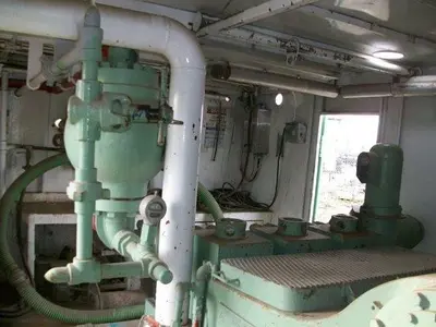 USED EMSCO F650 TRIPLEX MUD PUMP