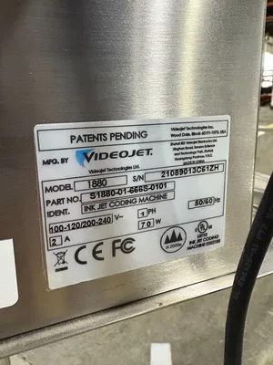 VIDEOJET 1880 S1880-01-666S-0101 Electrical/PLC/Automation | ESS Industrial Equipment Sales (11)