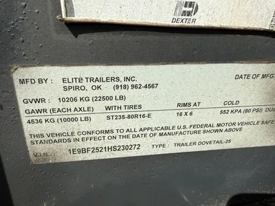 Used 2017 ELITE FIFTH WHEEL FLATBED Flatbed Trailers Minnesota US | Carco Truck & Equipment #1514062