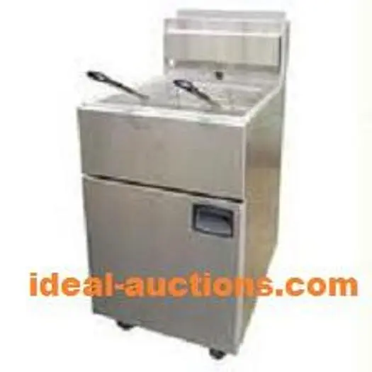 100 LB NATURAL GAS OR - PROPANE DEEP FRYER