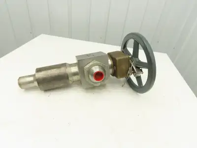 PJ Valves PL75765-40x2 High Pressure Ball Valve Hand Wheel Gear Box Bleed-Off 2"
