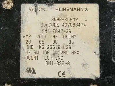 USED EATON CORPORATION HEINEMANN AM1-Z647-36
