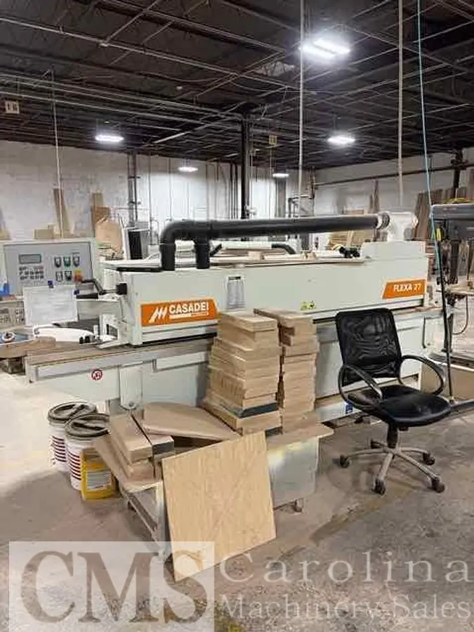 Used 2018 CASADEI FLEXA 27 SINGLE SIDED EDGEBANDER Edge Banders North Carolina US | CAROLINA MACHINERY SALES #1278778