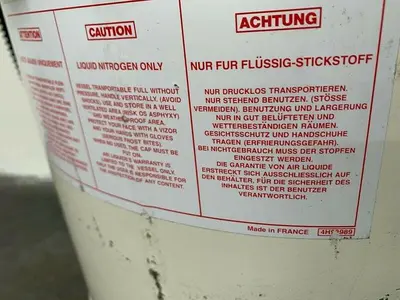USED AIR LIQUIDE TR26 LIQUID NITROGEN DEWAR CONTAINER