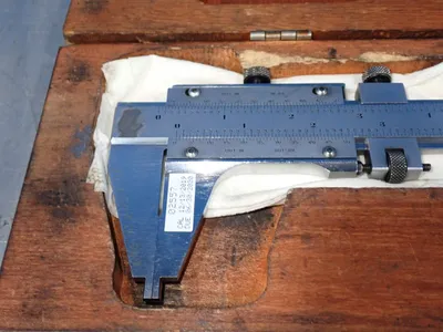 Used STARRETT 123 Vernier Calipers Ohio US | HGR 24 #1233332