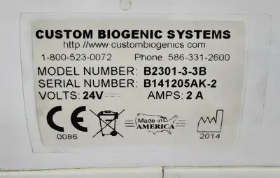 CBS Isothermal V32000-AB/C Cryo LN2 Nitrogen Carousel Storage System 70L w/ Racks
