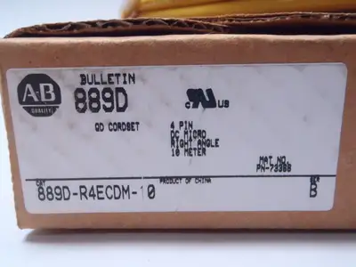 New | in-Stock Allen-Bradley 889D-R4ECDM-10 Connector Accessories Michigan US | Maverick Industrial Sales #1473905