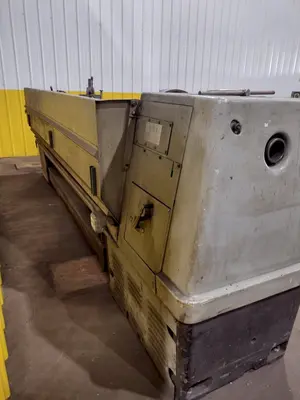 17" x 108" CLAUSING COLCHESTER MODEL #17 ENGINE LATHE, 3.25" HOLE: STOCK #22567