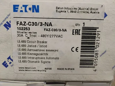 Eaton WMZT3C10 Electrical/PLC/Automation | ESS Industrial Equipment Sales (5)