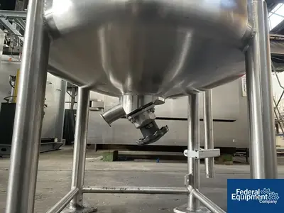 USED Feldmeier 500 Liter Feldmeier Receiver, 304L S/S, 14.9#
