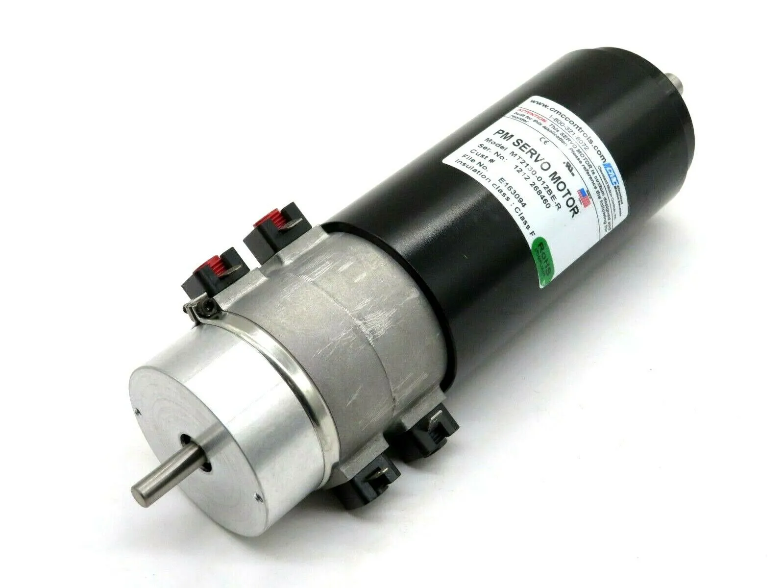 NEW CMC CONTROLS MT2130-012BE-R PM SERVO MOTOR MT2130012BER