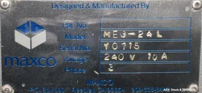 Used MAXCO MEG-24L Case Erectors - Tape Bottom Seal Illinois US | Aaron Equipment #86962