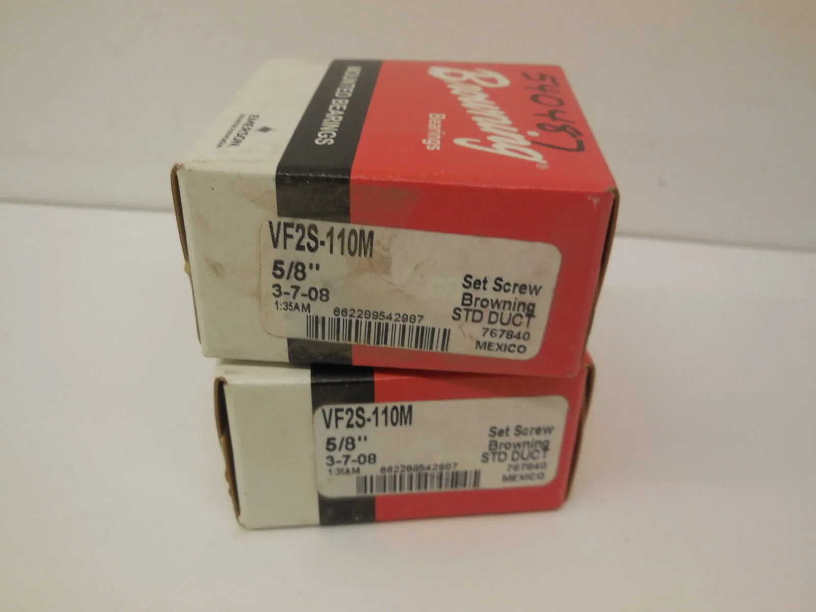 2 NEW BROWNING VF2S-110M BEARING VF2S110M