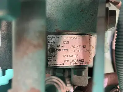 USED CUMMINS 2000DQKC-628
