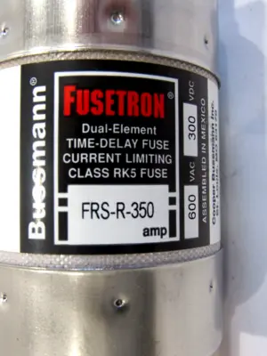 NEW BUSSMANN FRS-R-350 600VAC 300VDC FRSR350