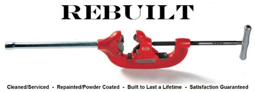 Ridgid 32880 Model 44-S 4-Wheel Pipe Cutter, For 2-1/2 - 4 Inch Pipe Sizes [Refurbished]