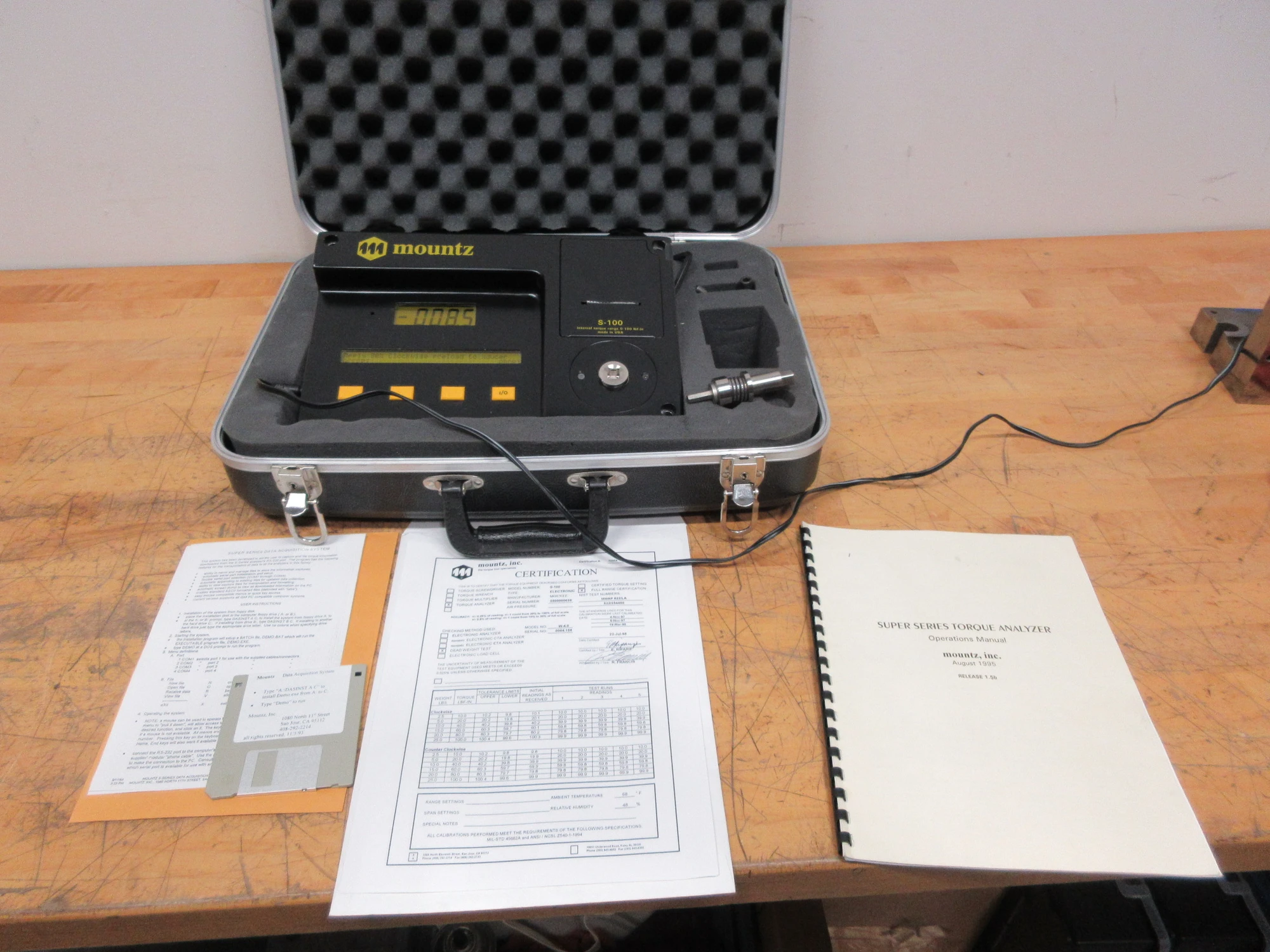 Used MOUNTZ S-100 Lab Inspection Minnesota US | Machinesused.com #1275549