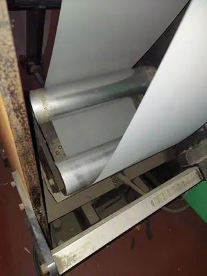 10" WIDE ROTOPRESS 9 COLOR 3 DIE STATION FLEXOPRESS