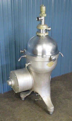 (2) De Laval 272 cold milk separators, nickel alloy.