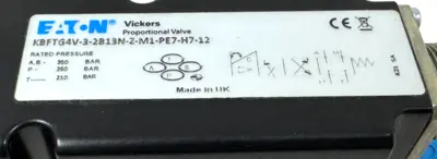 NEW EATON VICKERS KBFTG4V-3-2B13N-Z-M1-PE7-H7-12 PROPORTIONAL VALVE