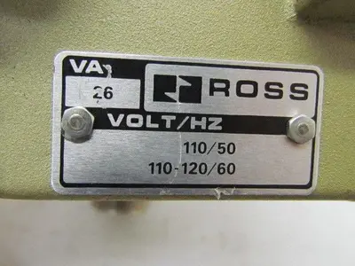 Ross 2773A3954 120 Volt Solenoid Valve 3/8" NPT NEW