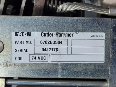 USED EATON CUTLER-HAMMER 6702ED584