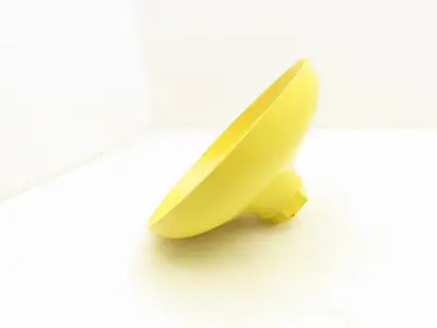 Speakman SE-870 Shower Head 8"OD Yellow Plastic With Impeller Faceplate 1"NPT