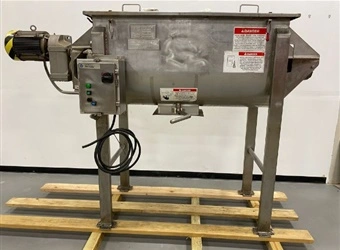 Used AMERICAN AMERICAN PROCESS SYSTEM 20 CFT RIBBON-PADDLE BLENDER Ribbon Blenders New York US | Michael Benalt Inc #1274334
