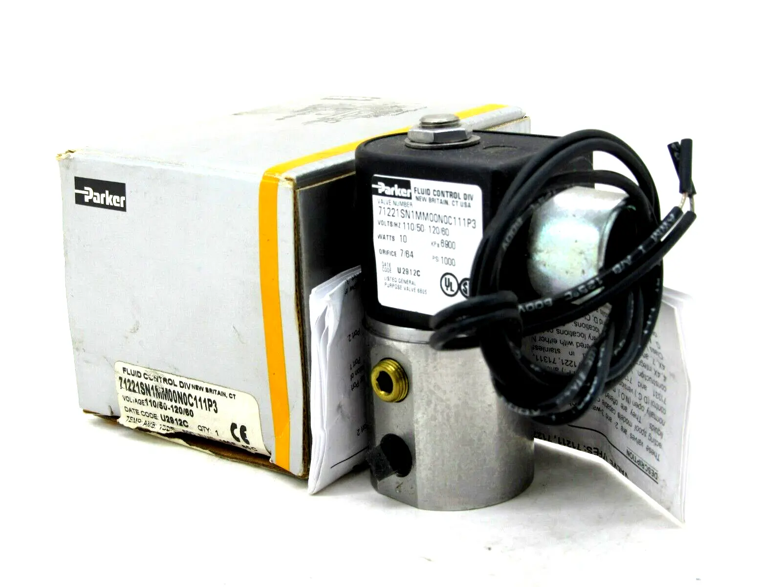 NEW PARKER 71221SN1MM00N0C111P3 VALVE