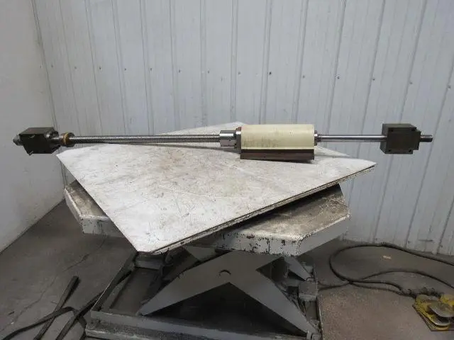 Cincinnati Milacron Cinturn CNC Ball Screw & Nut Assembly W/Encoder