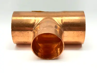 1-1/2" x 1-1/4" x 1-1/2" | EPC  Reducing Tee Copper - New Other