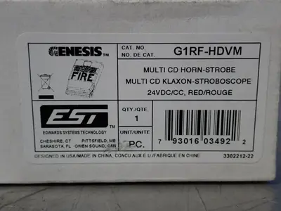 New | in-Stock GENESIS G1RFHDVM Safety Products (Other) Ohio US | HGR 24 #1150676