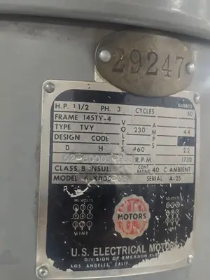 USED BRIDGEPORT 1.5 HP VARIABLE SPEED MILL