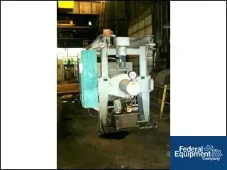 USED 1985 NETZSCH 48" Netzsch Filter Press, 66 Cu Ft