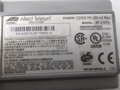 Used CENTRECOM _UNKNOWN_ Misc Networking Equipment | OCO Industrial #1582245