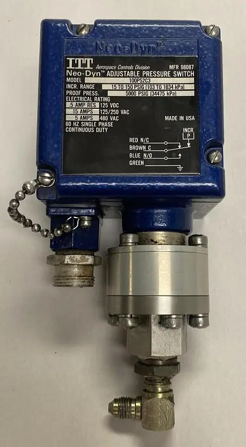 Used ITT 100P52C3 Miscellaneous Equipment (Electrical & Power) Ohio US | Surplus Asset Holdings #1236837
