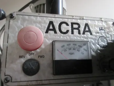 Acra CNC Vertical Mill, Anilam 3300MK Control, 3 HP