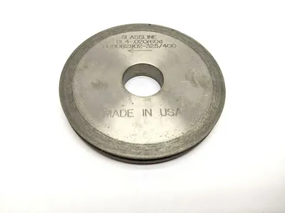 GL4 .020r60d 325/400 | Glassline  Diamond Wheel Tooling Glass Cutter - Used