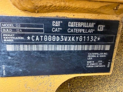 Used 2022 CATERPILLAR D3 Crawler Dozers Minnesota US | Proxy Equipment #1426137