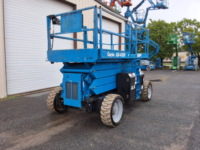Used 2015 Genie GS-4390RT Scissor Lifters North Carolina US | Stack Equipment #1331964
