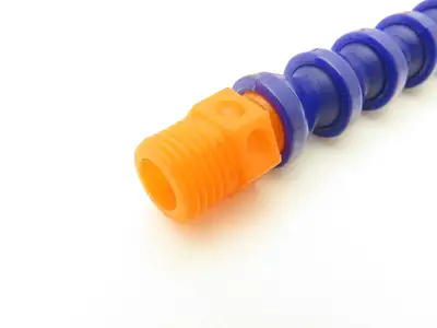 Loc-Line Adjustable 1/4" NPT Coolant Hose 12"Length w/Nozzle Tips  Lot of 15