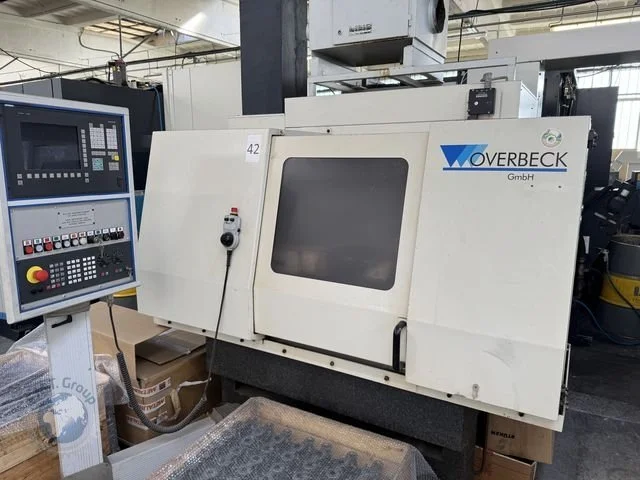 Used 2002 OVERBECK EC 400 Cylindrical Grinders Including Plain & Angle Head SK | F.M.T. Group s.r.o. #1253128