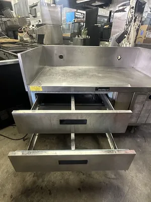 174-0232 Delfield F17C52-C 52" 2 Drawer Self Contained Chef Base Cooler